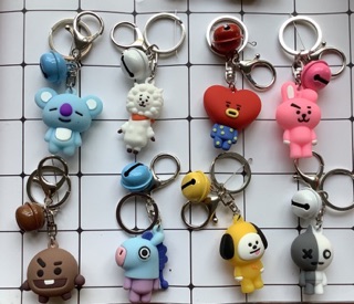 Móc khóa BT21 kèm chuông