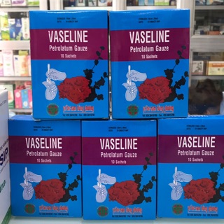 Gạc dán bỏng VASELINE 10 miếng
