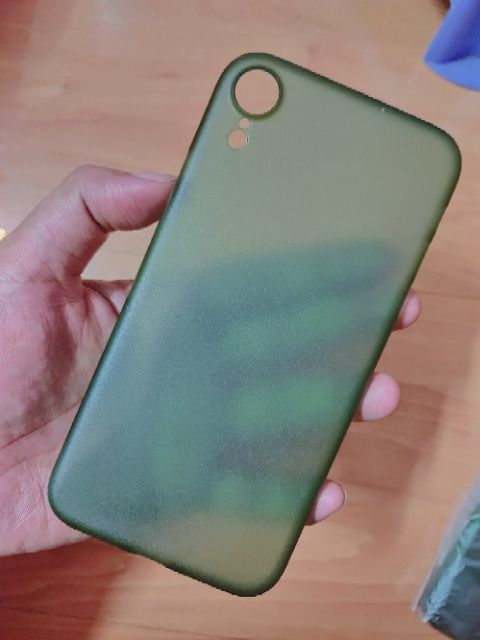 Ốp Lưng Cho iPhone XR Siêu Mỏng (Không Bị Ố Vàng)