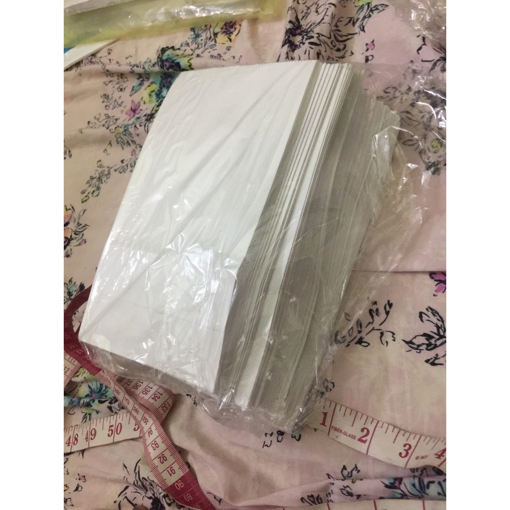 100 Túi Bánh Mì có hông không quai 3T 12x7x21 cm