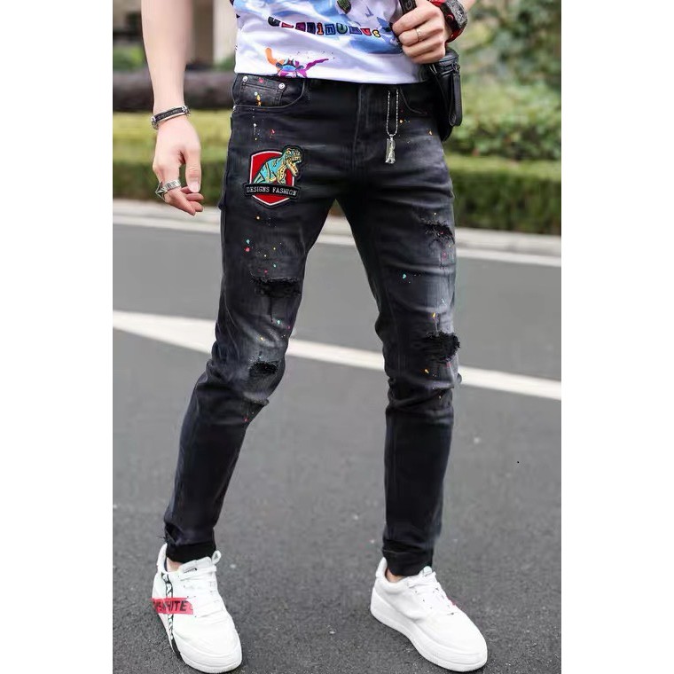 Quần Jean Nam - Quần Bò Nam co dãn ôm form tôn dáng chuẩn, quần jean thời trang cao cấp nam Muradfashion mẫu NT505 | BigBuy360 - bigbuy360.vn