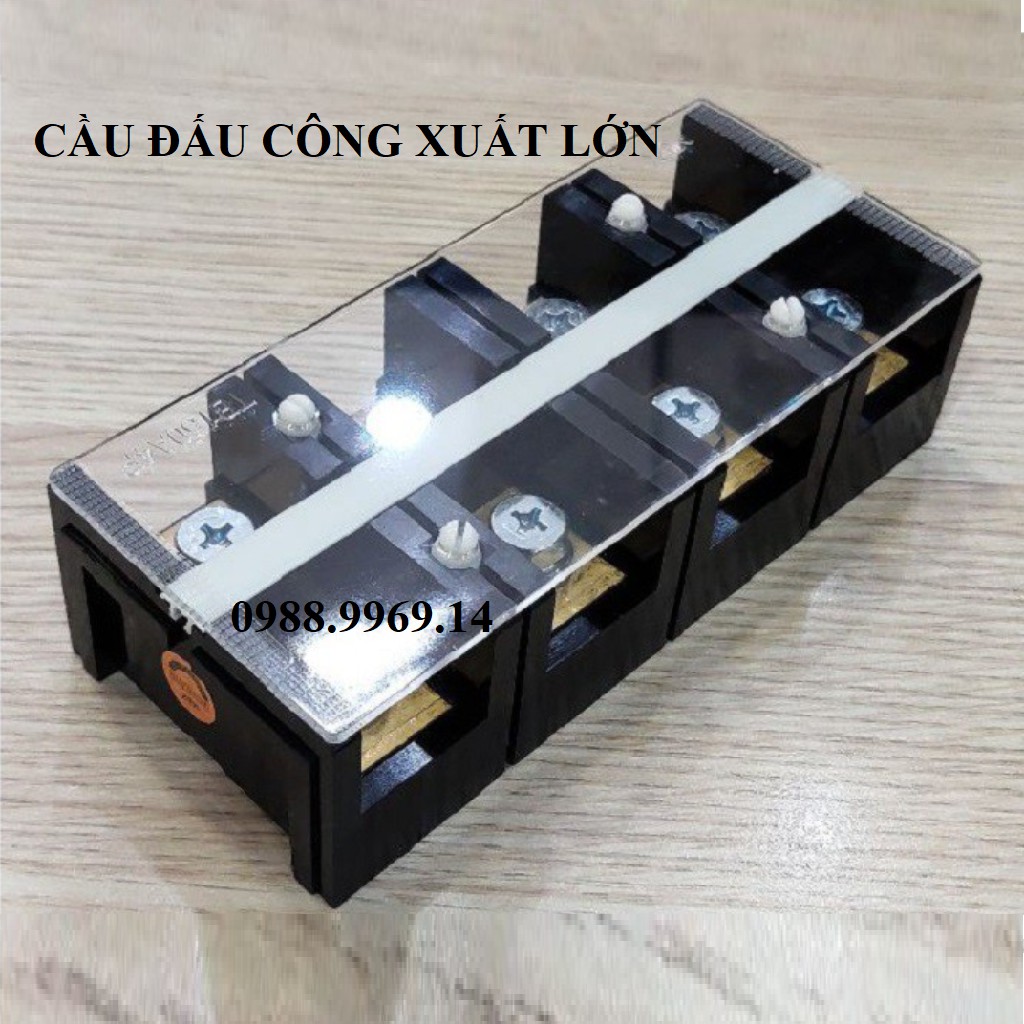 CẦU ĐẤU CÔNG XUẤT LỚN 60A-100A CẦU ĐẤU KHỐI Domino Terminal