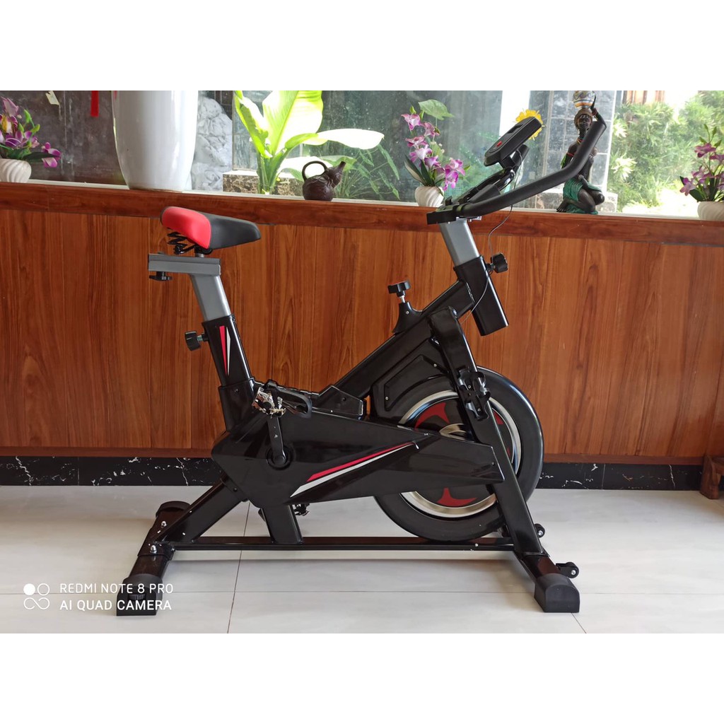 [Mã SRDEC338 giảm 50% cho đơn 0 đồng] Xe đạp tập thể dục Air bike Gh-603 (Cảm biến nhịp tim) - kèm ảnh, video thật