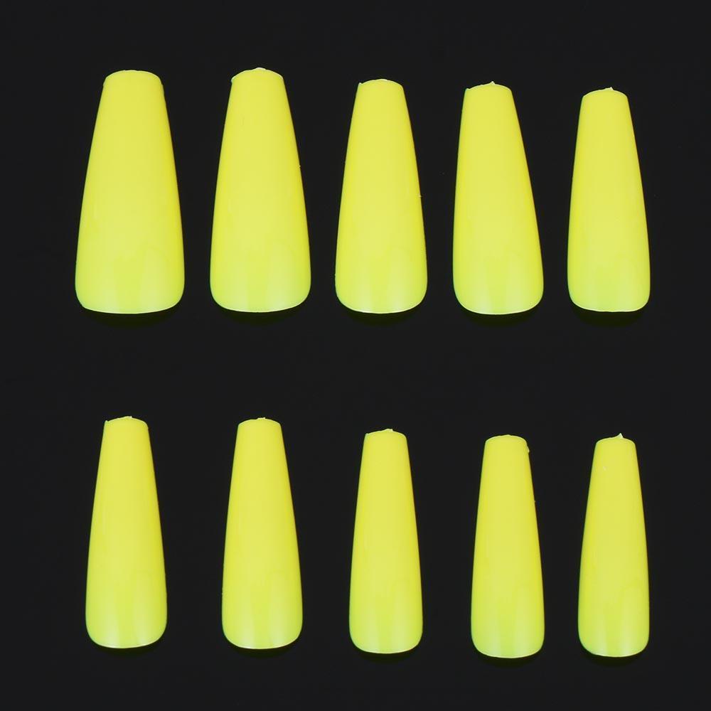 Bộ 100 Móng Tay Giả Bằng Acrylic Che Phủ Toàn Diện DIY