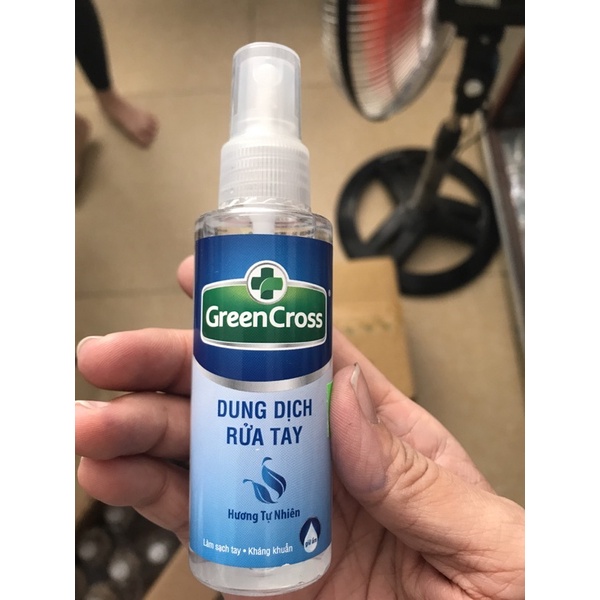 Green cross rửa tay dạng xịt 70ml