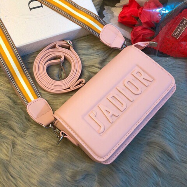 Túi jadior hồng size 19