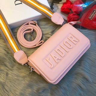 Túi jadior hồng size 19