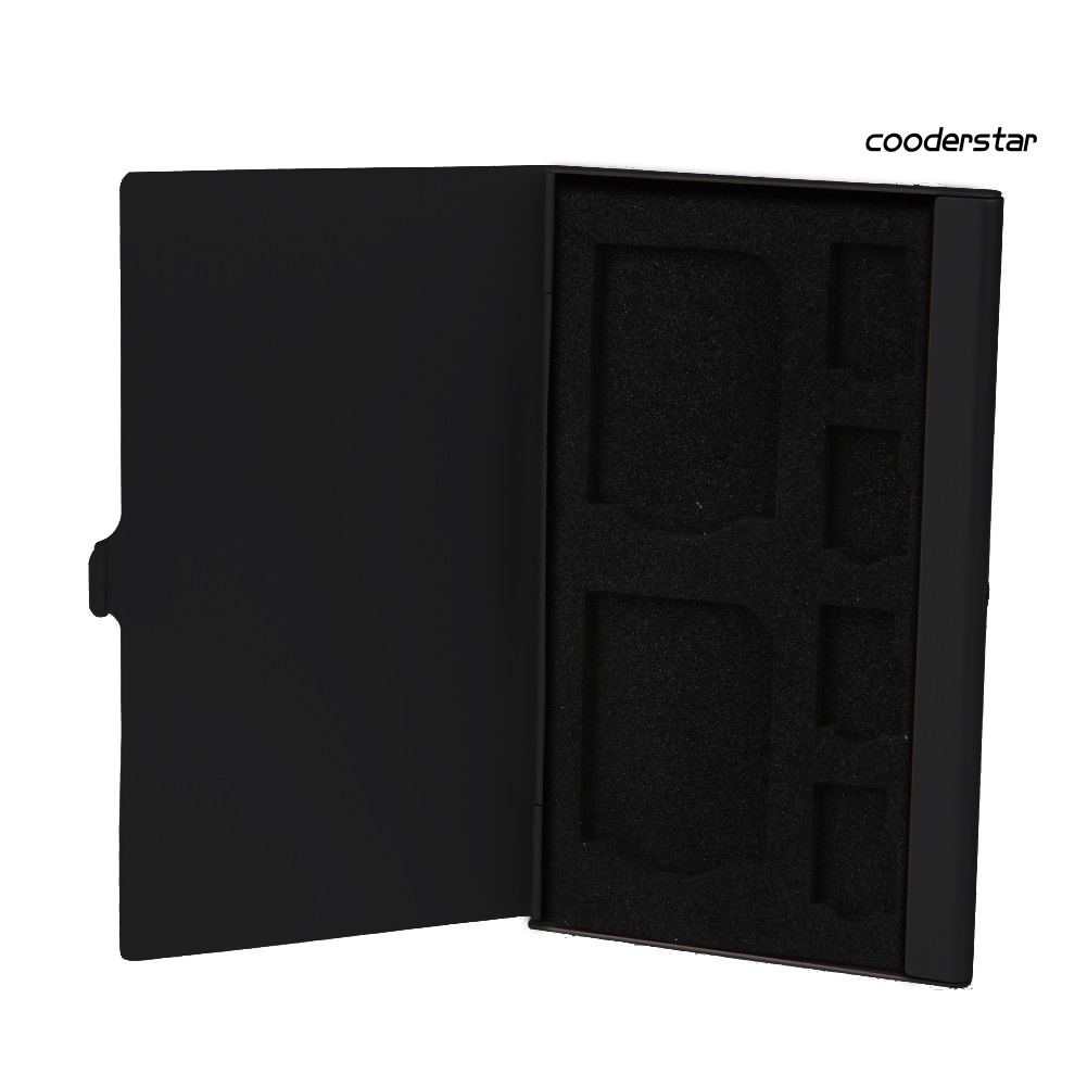 Hộp đựng thẻ nhớ SD TF bằng hợp kim nhôm