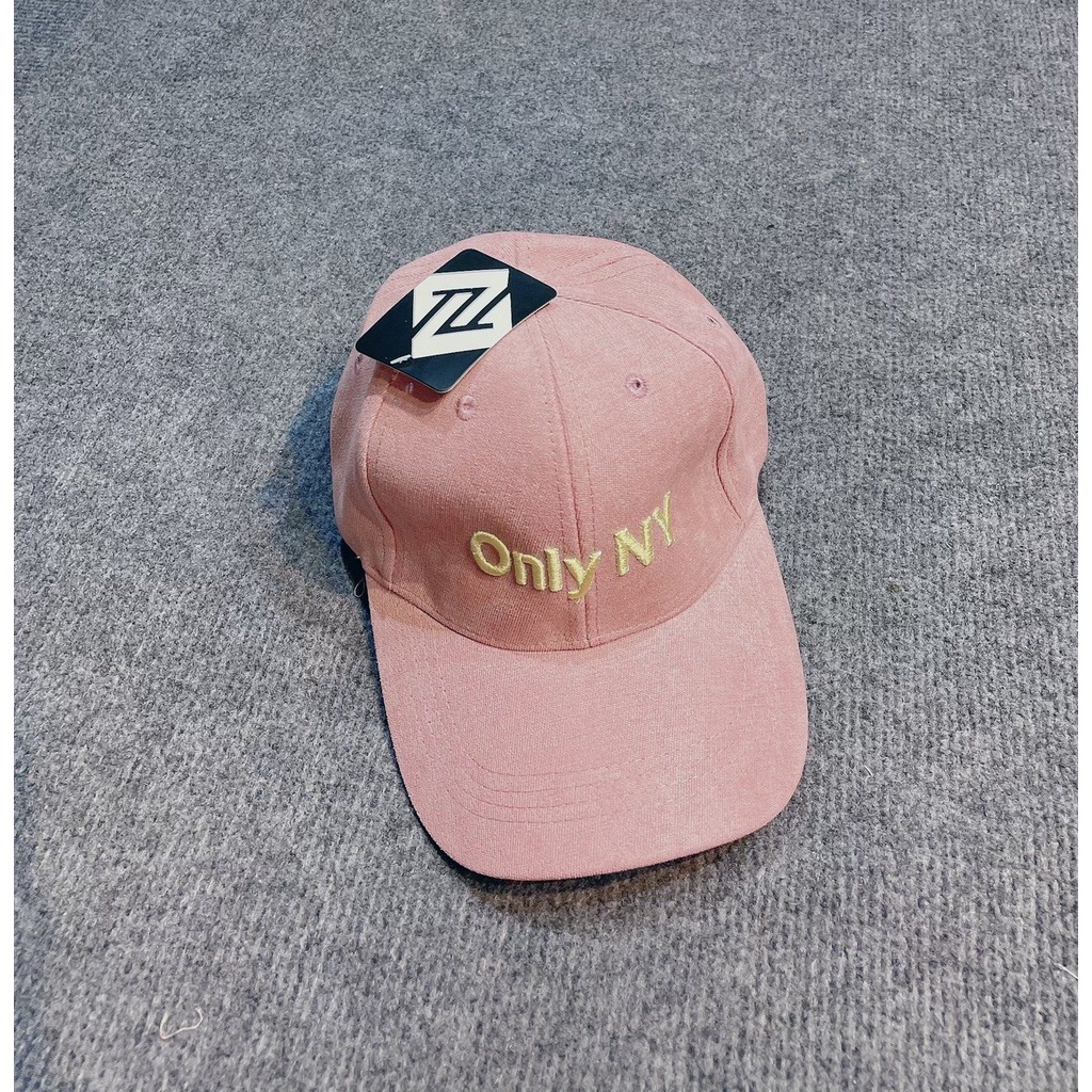 Nón kết Nhung cao cấp thêu chữ OnlyNY 400 phong cách Ulzzang form unisex nam nữ