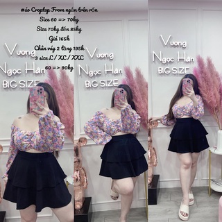 Áo croptop hoa bigsize vương ngọc hân