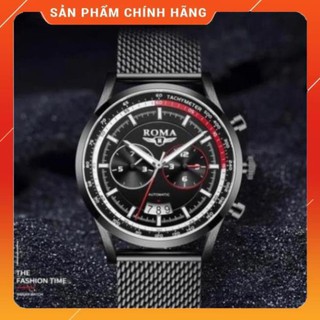 Đồng Hồ Nam ROMA ITALIA Dây Titanium Siêu Bền - Phong Cách Sang Trọng