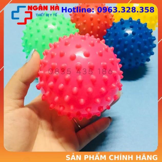 Bóng gai cao su tập cơ tay phục hồi chức năng sau tai biến, bóng tập tay