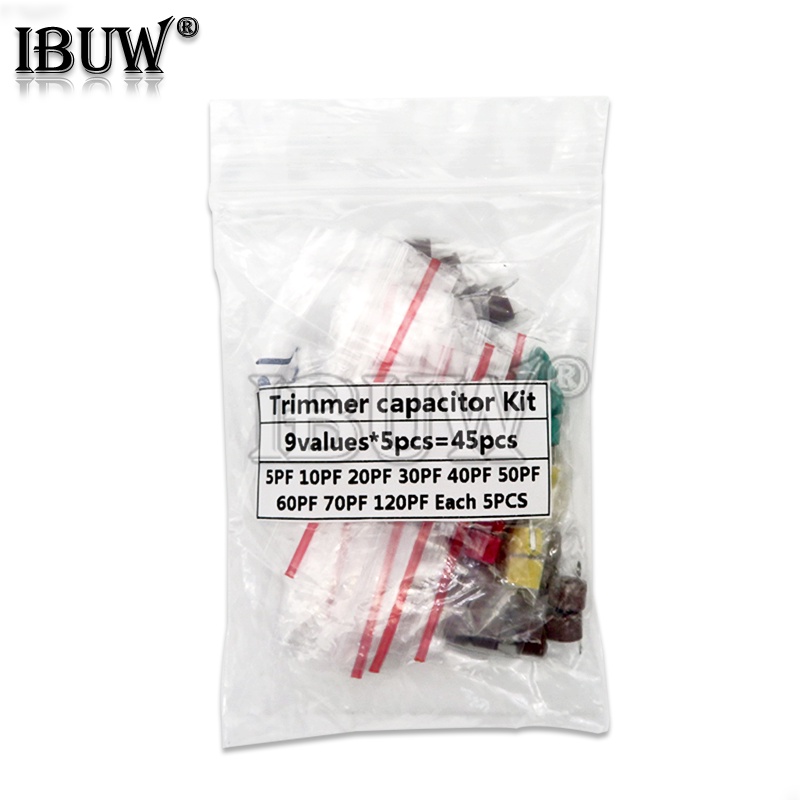 Set 45 Tụ Điện JML06 5pf 10pf 20pf 30pf 40pf 50pf 60pf 70pf 120pf Chuyên Dụng