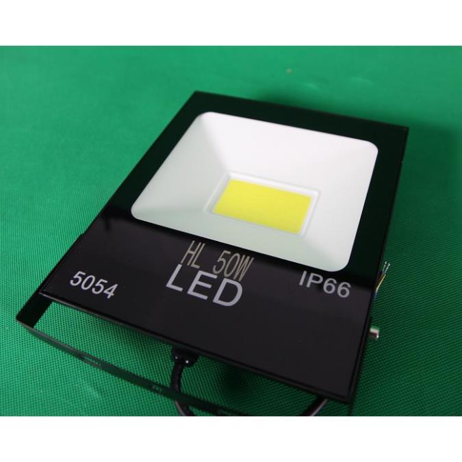 Combo 2 Đèn Led pha HL 50w đủ công suất, đèn sân vườn, đèn pha led giá rẻ