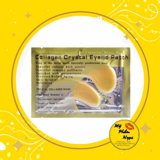 MẶT NẠ MẮT COLLAGEN- COLLAGEN CRYSTAL EYE MASK