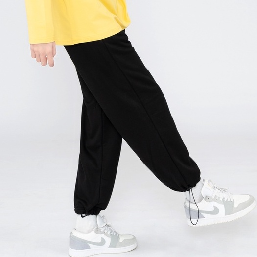 Quần jogger BÓ CHUN unisex N7 thể thao nam nữ nỉ cao cấp da cá bigsize thu đông basic pants ulzzang phong cách Hàn quốc
