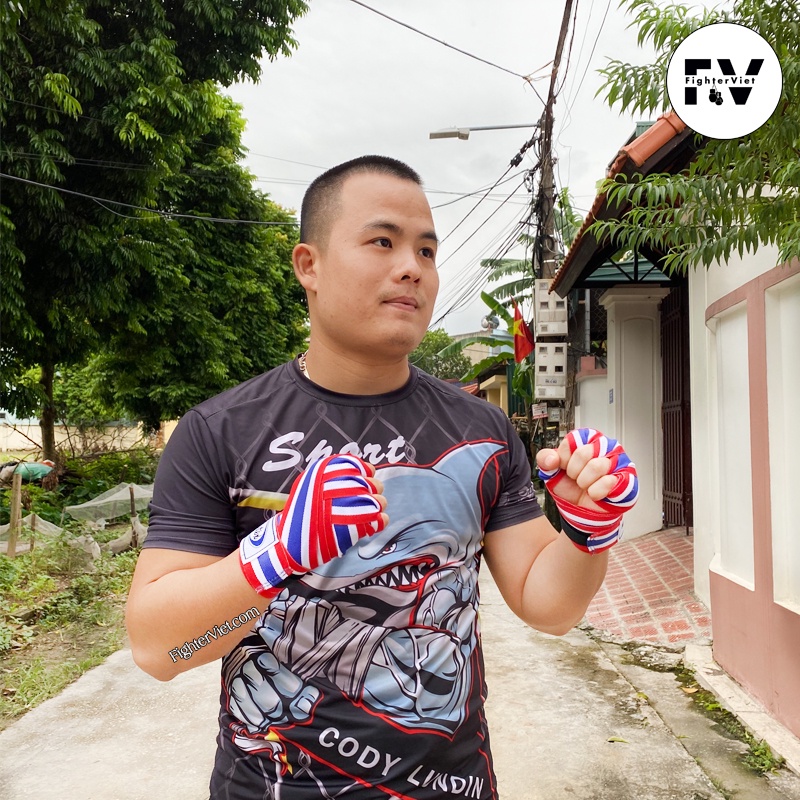 Băng Quấn Tay Handwraps Fairtex 4,5m Đen băng Đa Cao Cấp