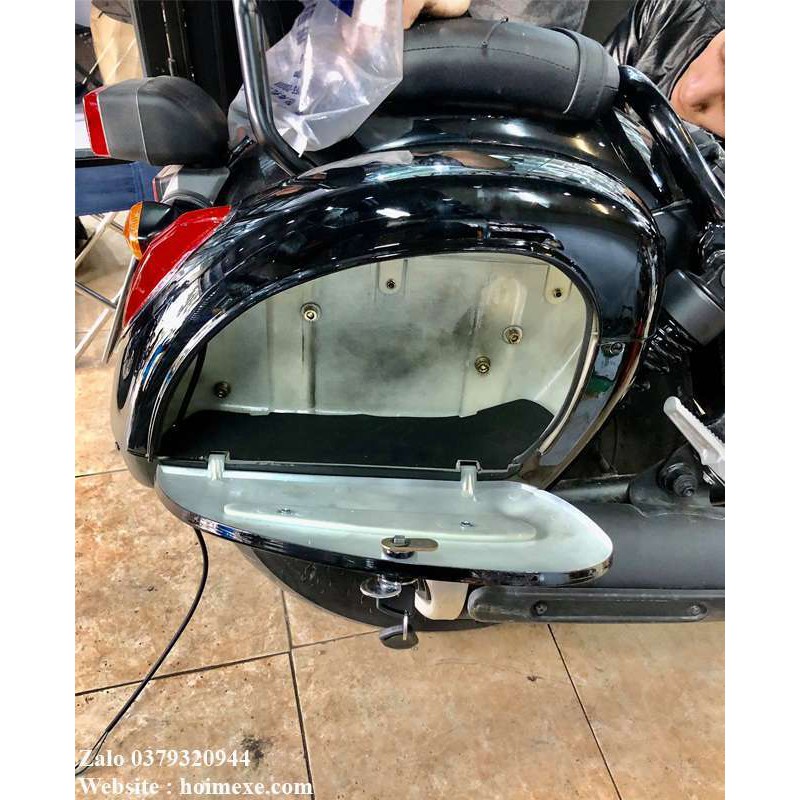 Cặp Thùng Hông Honda Rebel 300-500cc Rộng 13cm+Bộ Pass Ốc Vít