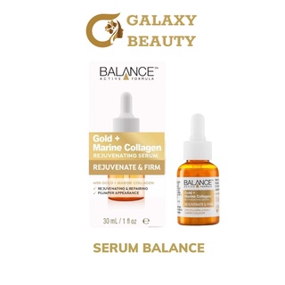 Serum Balance Active Formula Gold Collagen trẻ hóa tái tạo da 30ml Galaxy Beauty Official
