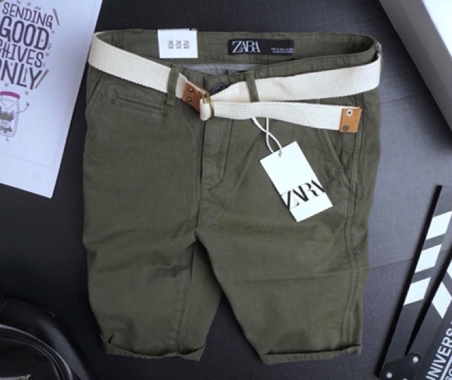 Quần short kaki nam