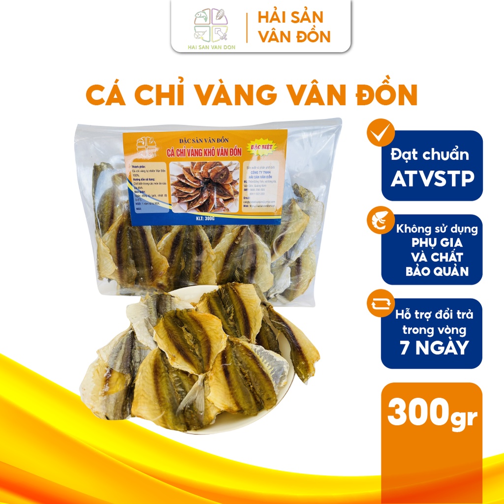 Cá Chỉ Vàng Khô ĐẬM ĐÀ HƯƠNG VỊ BIỂN Có Độ Ngọt Và Hàm Lượng Dinh Dưỡng Cao Túi 300g