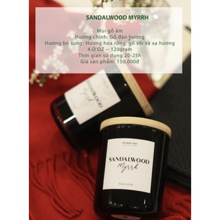 Nến thơm Sandalwood