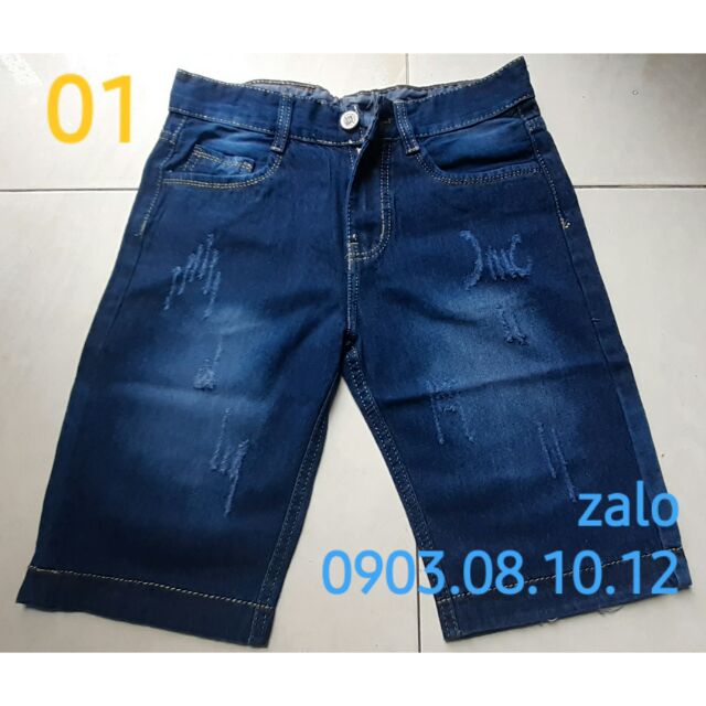 Quần short jean nam, quần jean short nam, quần sọt jean nam