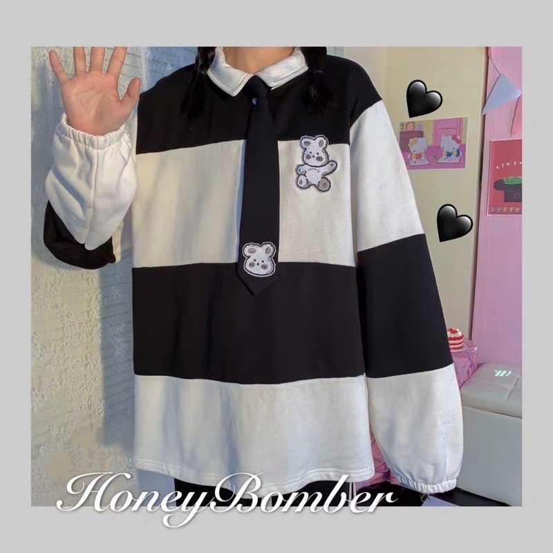 🔥FREESHIP🔥áo POLO ngộ nghĩnh + cà vạt | BigBuy360 - bigbuy360.vn