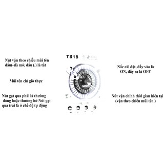 CÔNG TẮC HẸN GIỜ CƠ KAWASAN TS18