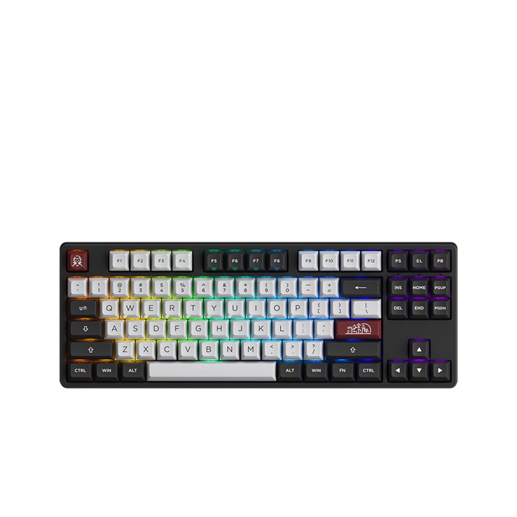 Bàn phím cơ AKKO 5087B Multi-modes Dracula Castle- Bảo Hành Chính Hãng 24 Tháng