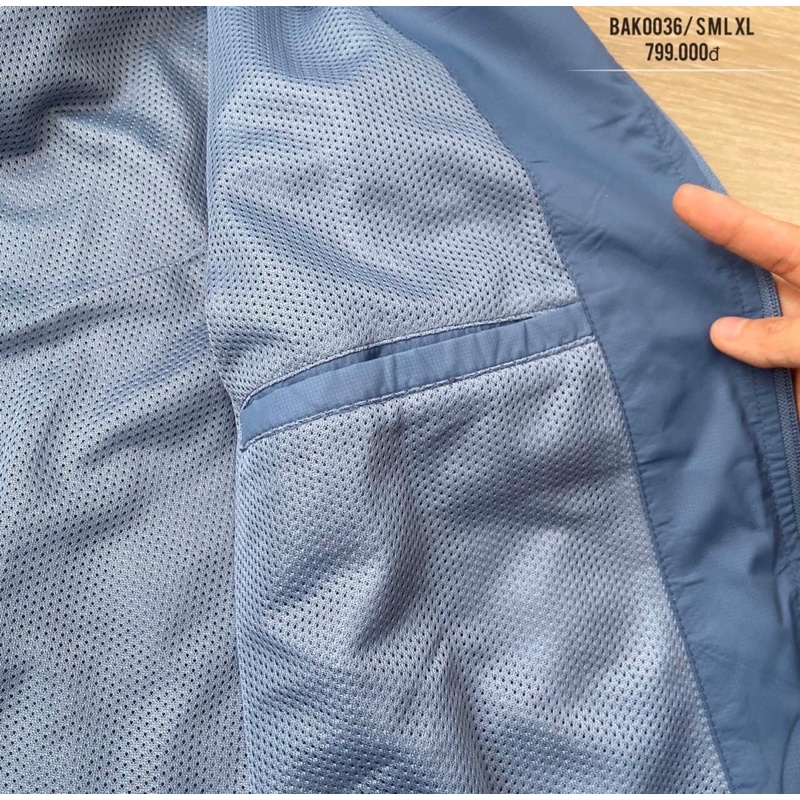 BÁn sỉ áo gió lót lưới blessing cho nam