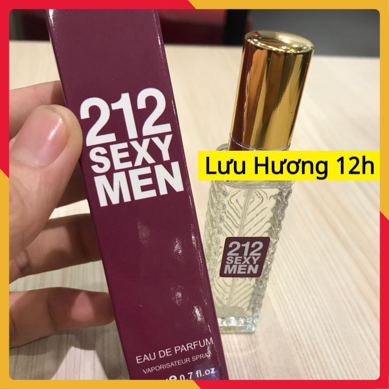 Nước Hoa Nam Nữ Thơm Lâu 212 Sexy 20ml Parfum Mùi Ngọt