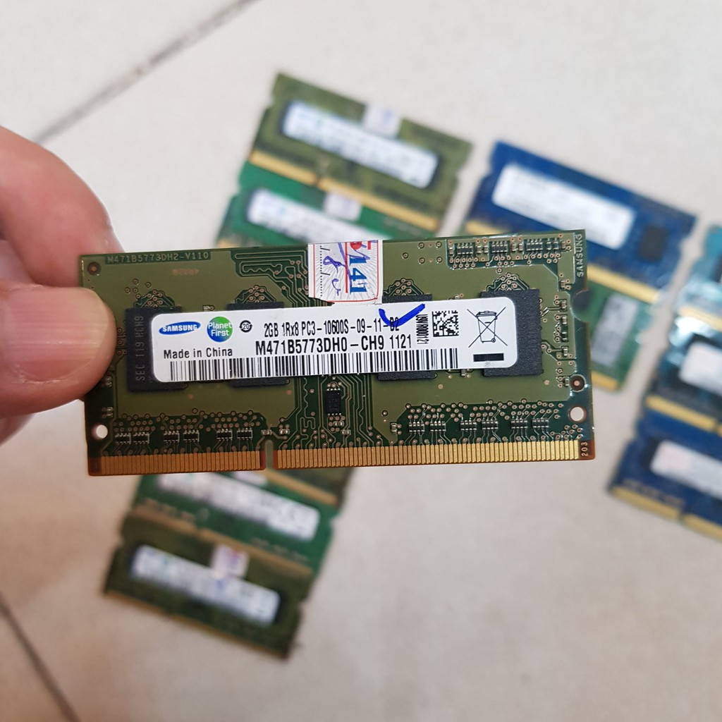 Ram Laptop 2GB DDR3 1333 Bóc Máy - BH 12 Tháng | BigBuy360 - bigbuy360.vn