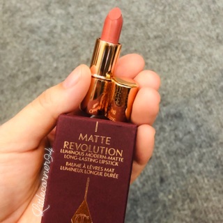 [AUTH MUA Ở MỸ] Son lì Charlotte Tilbury "Pillow Talk" Deluxe size