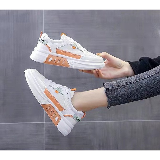 Giày Nữ Thể Thao Trắng DZXX nhỏ Fashion Phong Cách Hàn 2022
