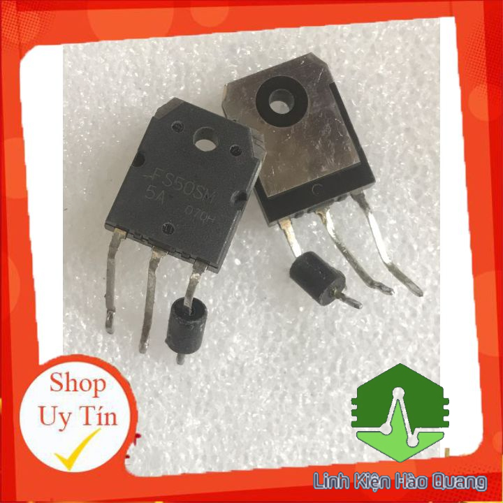 SÒ ÂM THANH MOSFET KÊNH N FS50SM 50A 250V 250W THÁO MÁY CHÍNH HÃNG