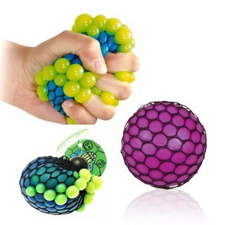[răng khểnh]Combo 5 Quả Trứng Lưới - Stress Ball[móc khóa]