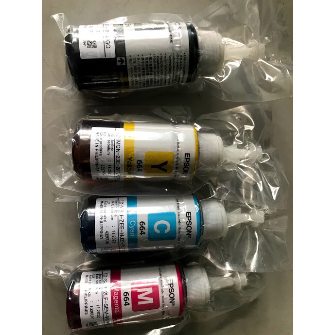 Mực epson bóc máy 664