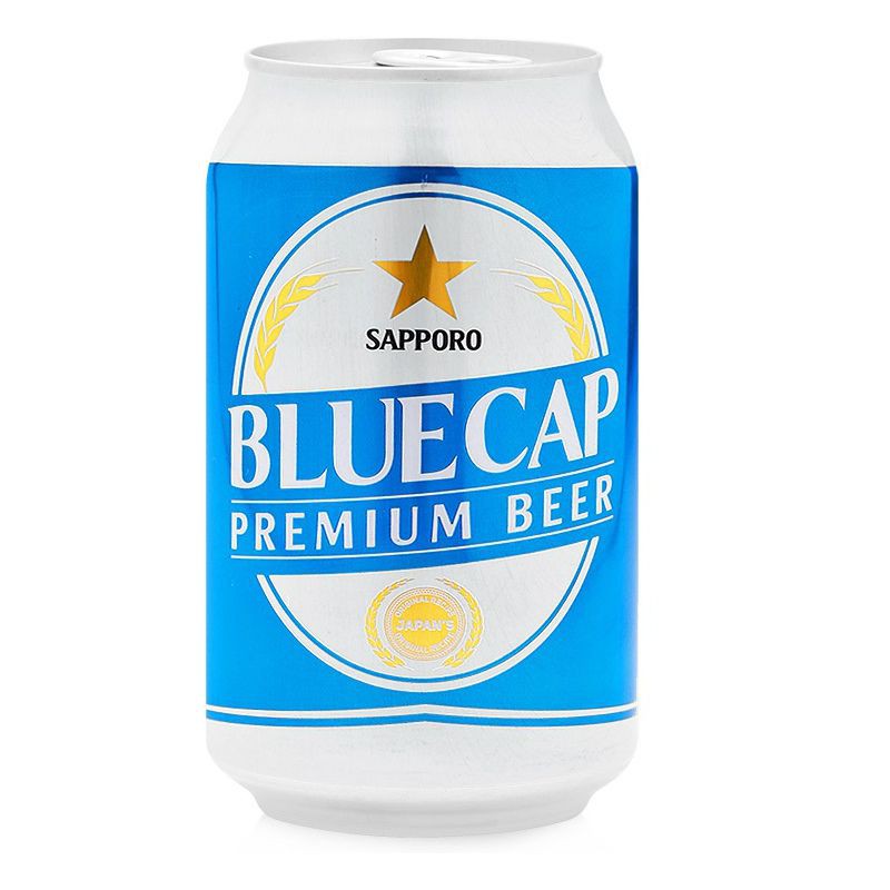 Combo 2  Bia Sapporo Bluecap Lon 330ML