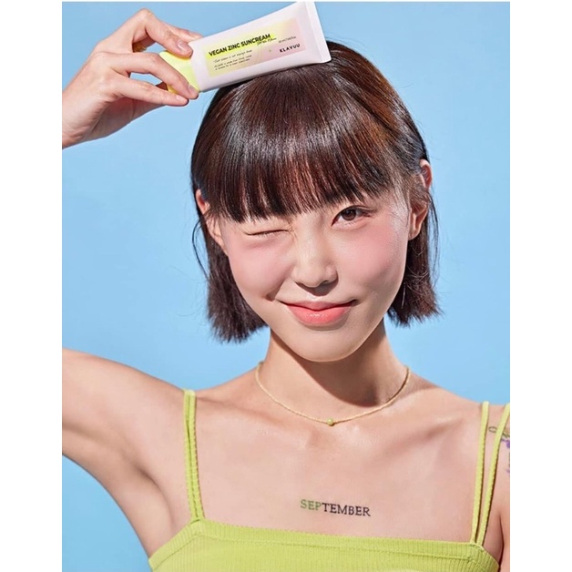 KEM CHỐNG NẮNG THUẦN CHAY KLAVUU VEGAN ZINC SUNSCREAM SPF50+ PA++++ 50ML