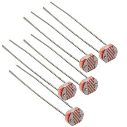 Set 5 điện trở quang (Quang trở) 5mm - 5516