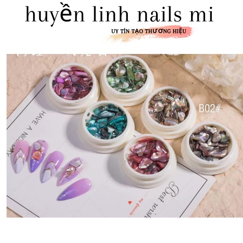 Sét xà cừ sỏi 6 hũ cực xinh