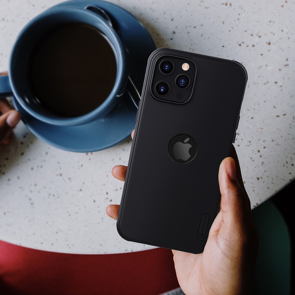 Ốp Lưng iPhone Nillkin cho iPhone 13 Pro Max, 12 Pro Max, 11 Pro Max, Xs Max sần mặt nhám