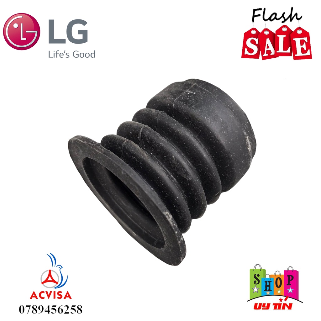 Nấm Cao Su - Củ Xả Máy Giặt 4 Ngấn Máy LG Dưới 9Kg (H0-006)