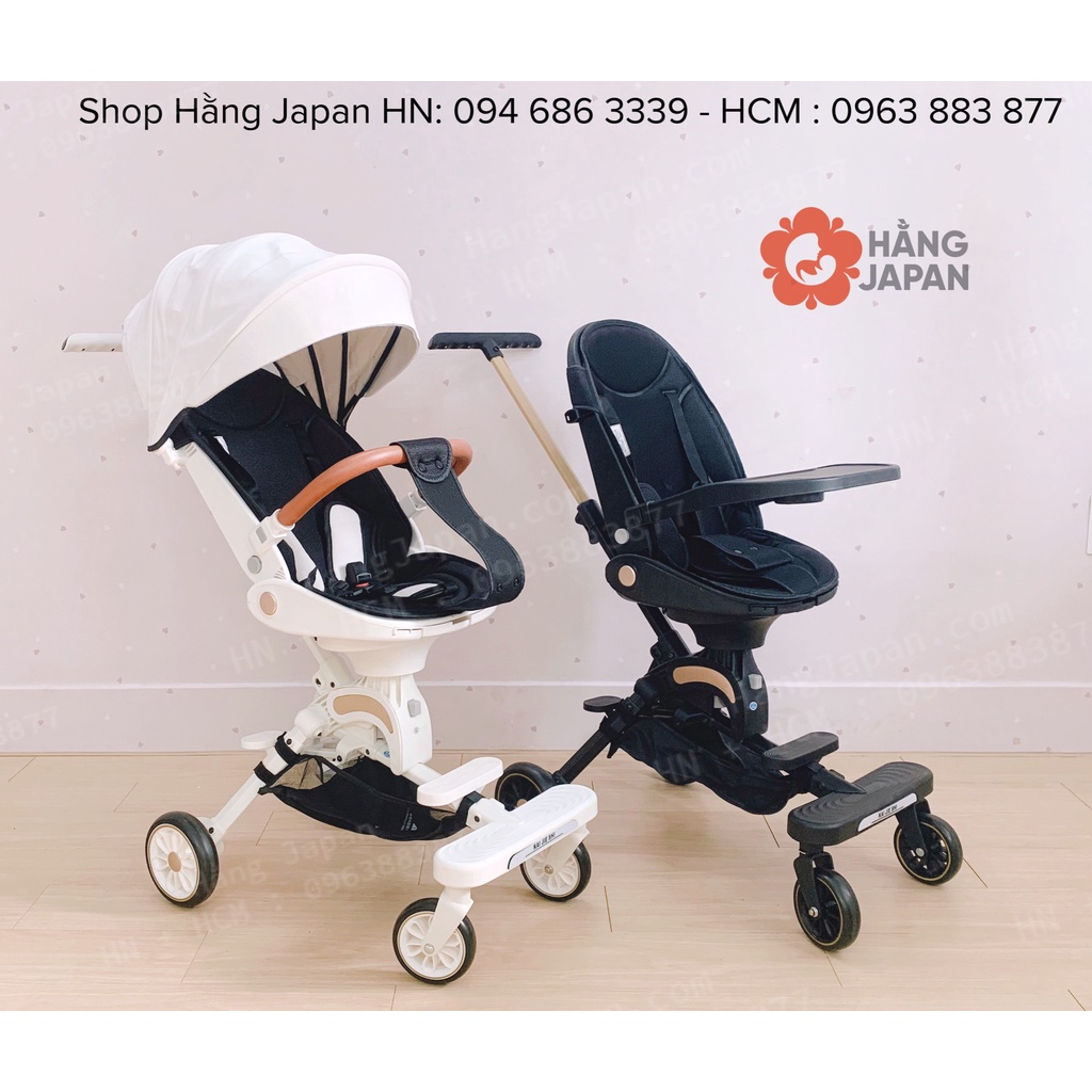 Xe đẩy Monmon 360 độ 2 chiều đa năng tặng kèm bàn ăn