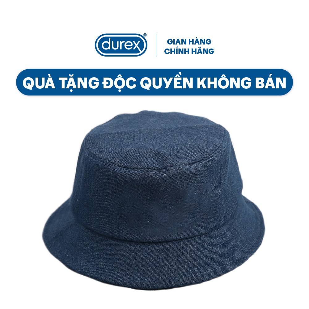 Quà tặng độc quyền Durex - Nón bucket vải jeans