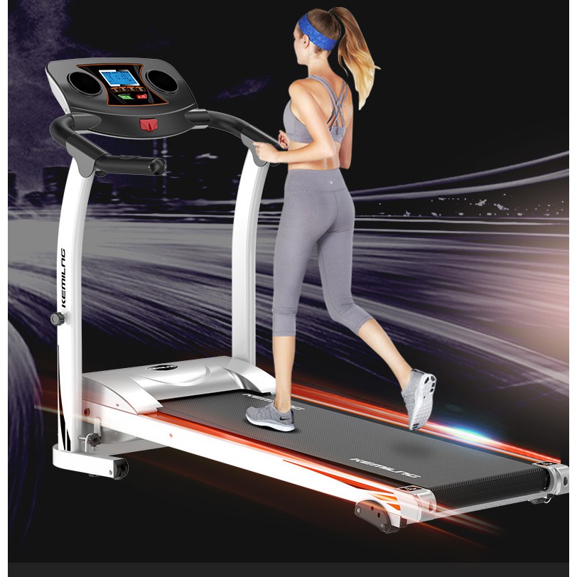 Máy chạy bộ, máy tập chạy bộ điện trong nhà KEMILNG công xuất 2.5HP động cơ điện có thể gấp gọn