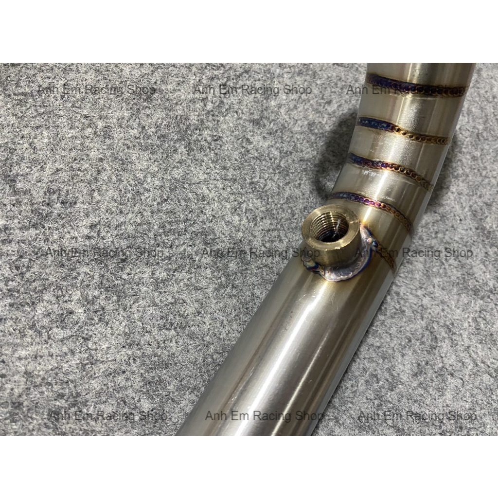 Cổ Pô Inox From Ghép Hàn Pô Zin Winnner Size 34mm
