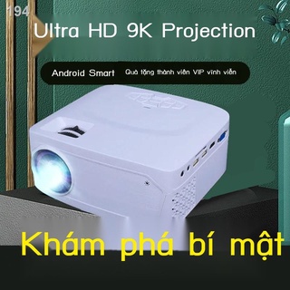 Máy chiếu tại nhà WiFi không dây Blu-ray 4K Ultra HD 1080p Điện thoại di động Mini TV Phòng ngủ tập thể nhỏ