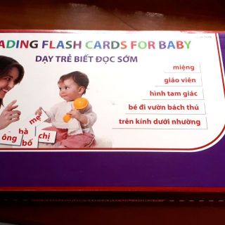 Thanh Lý flash card Glenn Doman Việt Nam - mới tinh 100% - chưa sử dụng